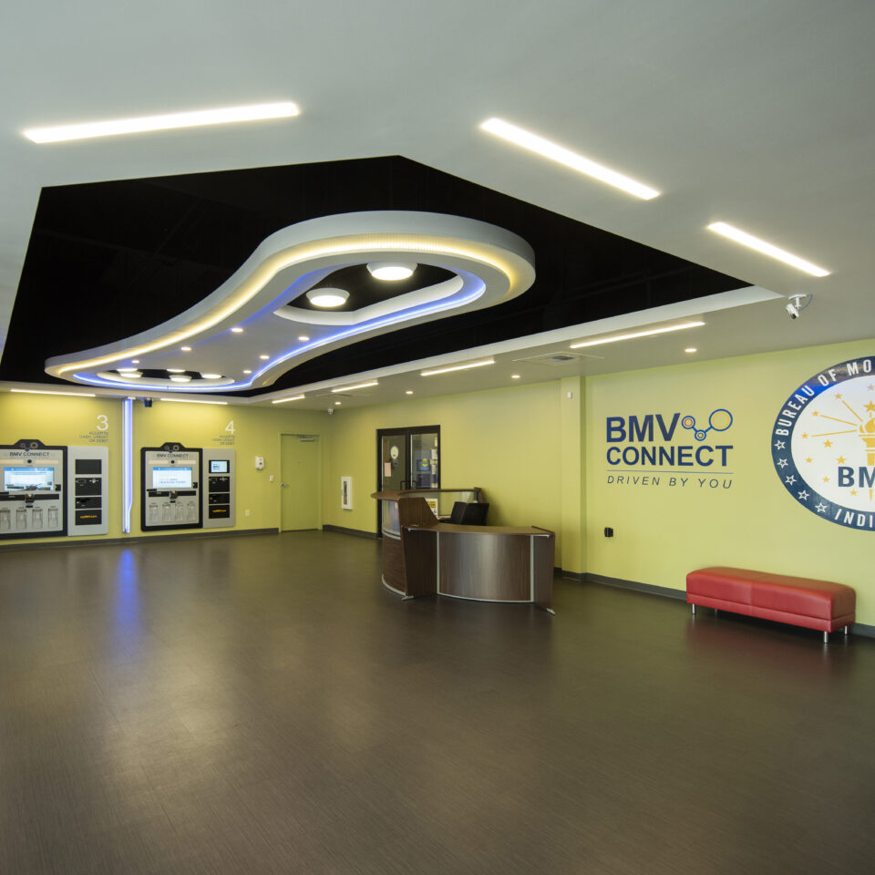 Indy West Lobby ceiling angle JPG