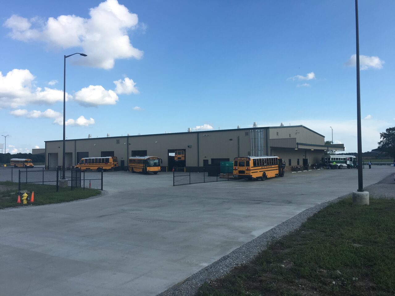 De Kalb Transportation Bldg w their own Food truck