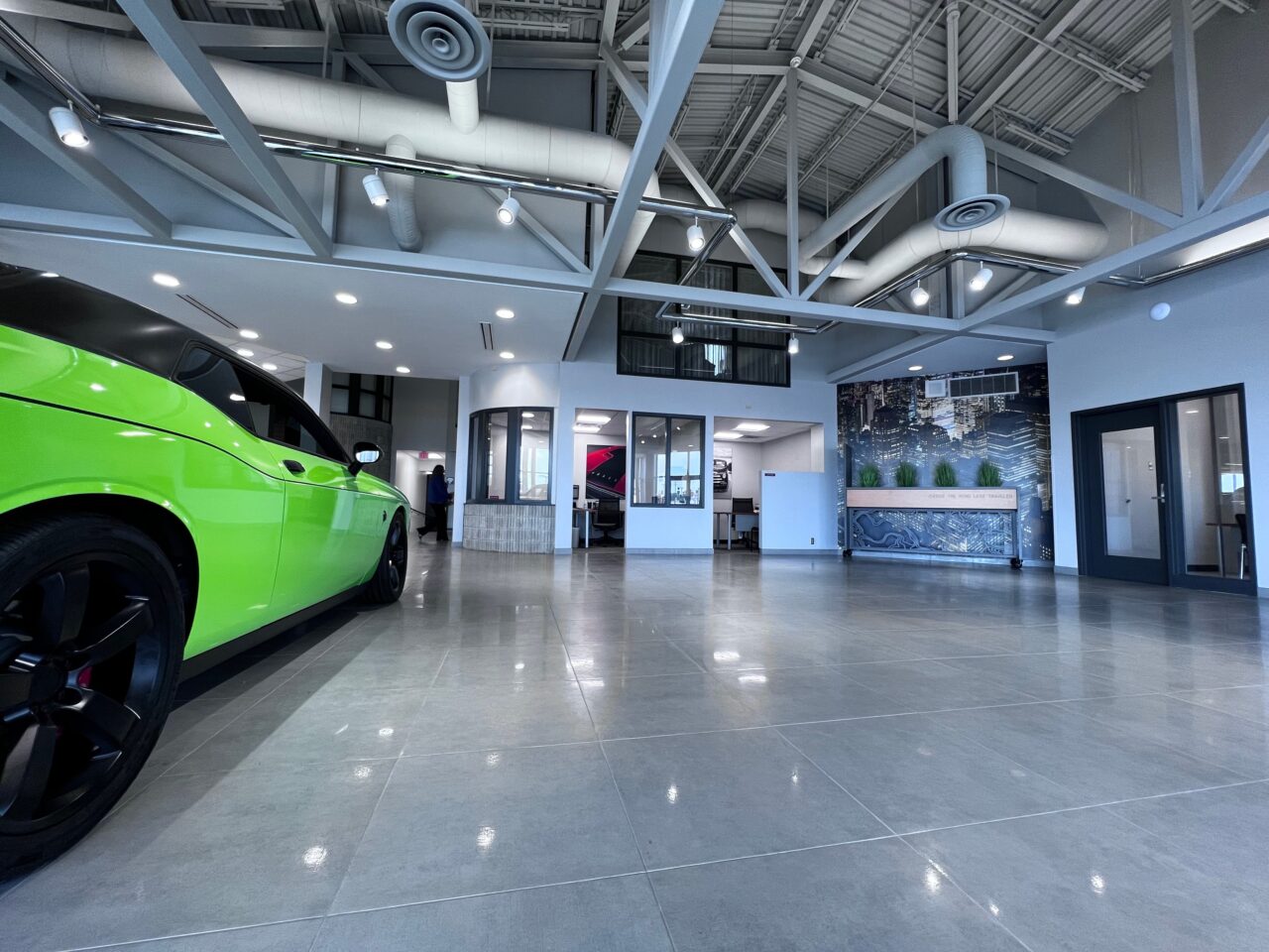 O'Daniel Automotive Chrysler Showroom Renovation