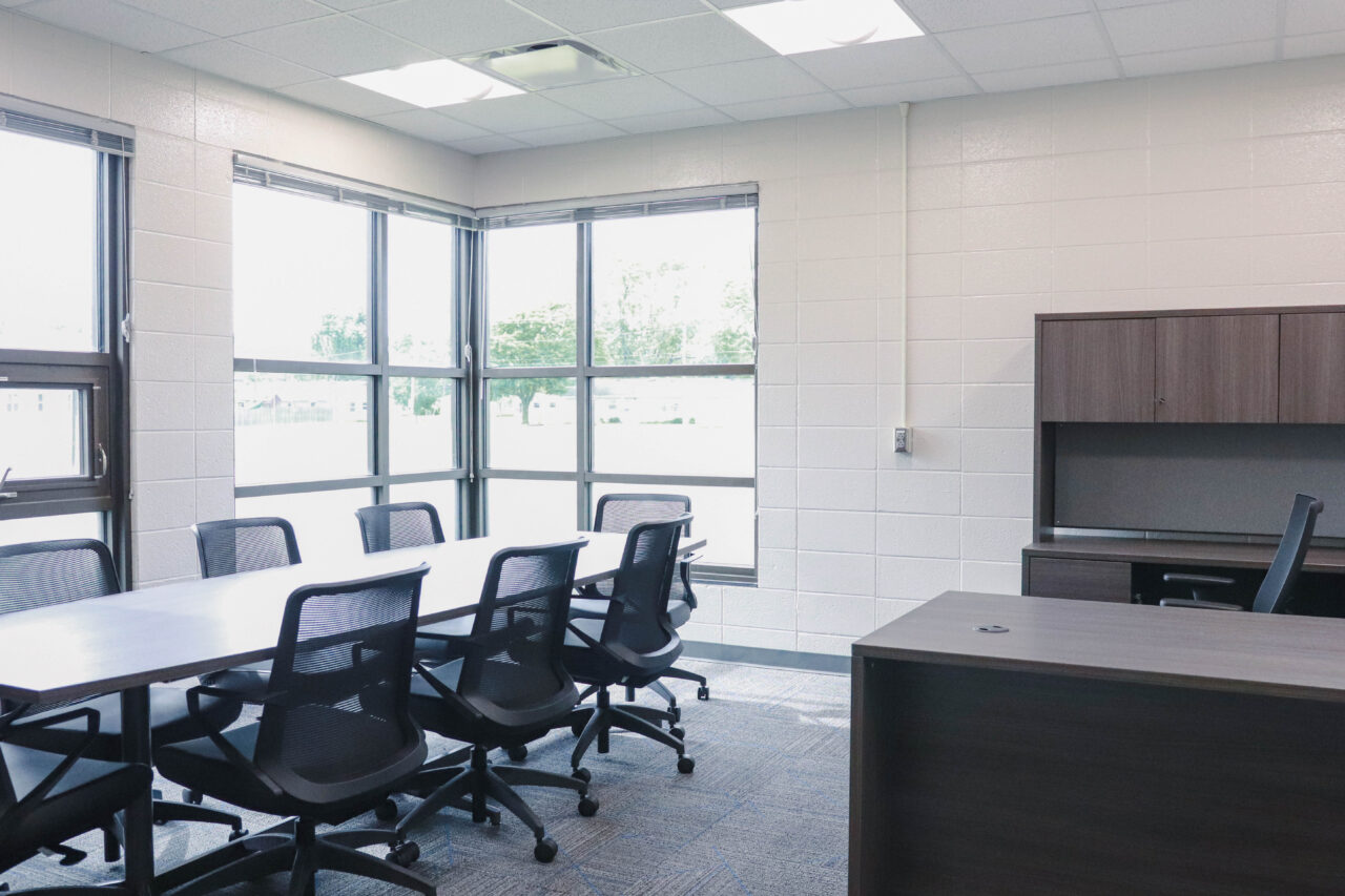 Miami Middle School Office & Vestibule Meeting room
