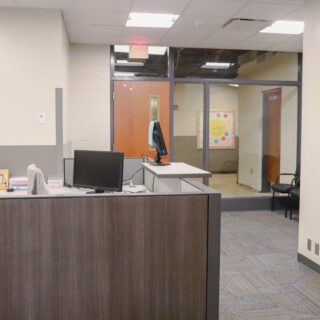 Miami Middle School Office & Vestibule