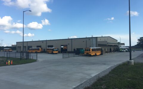 De Kalb Transportation Bldg w their own Food truck